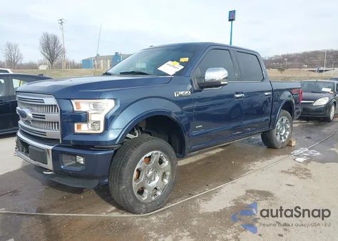 2016 Ford F-150 Platinum из США, поврежденный, VIN 1FTEW1EG2GFC73562